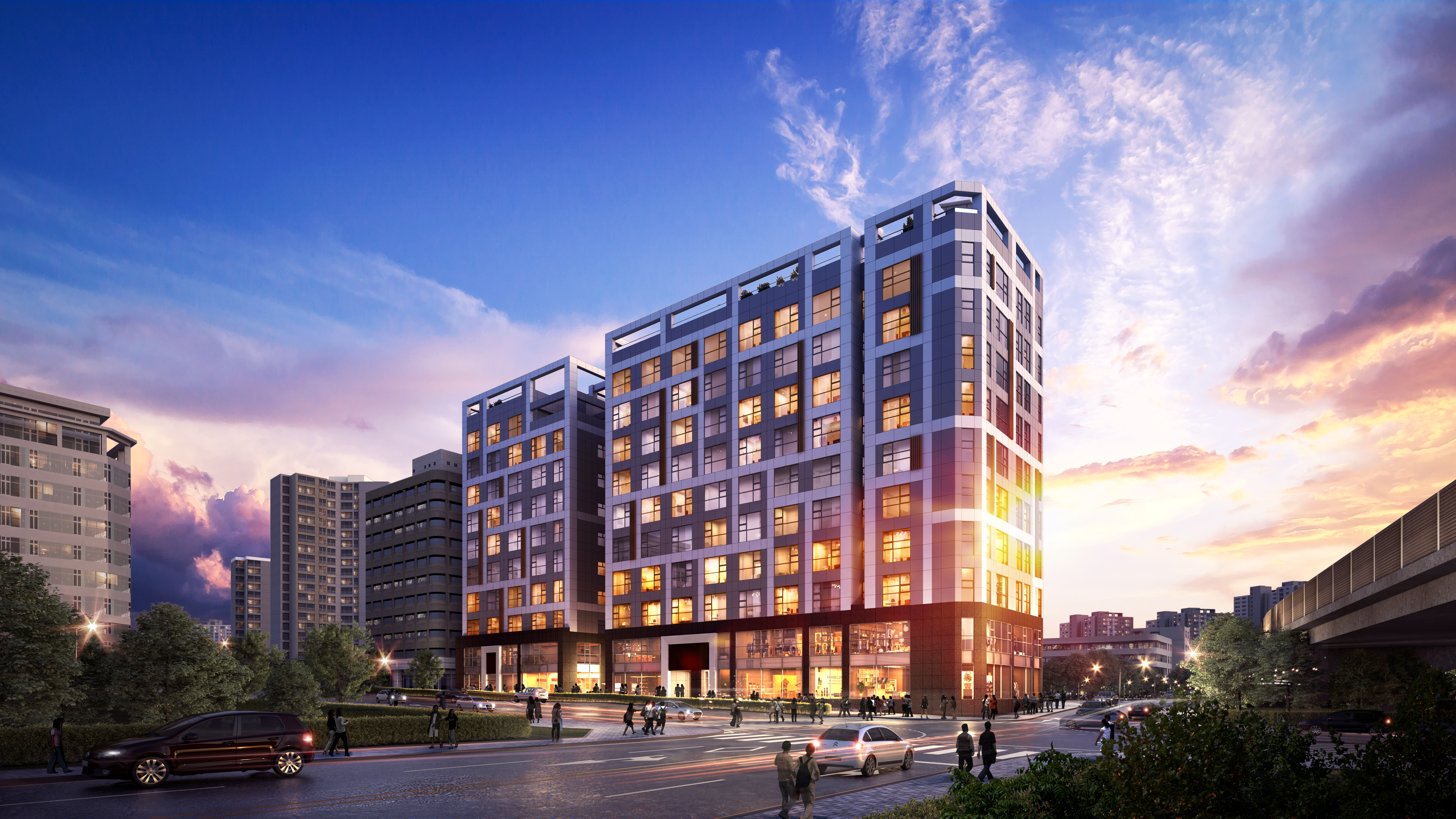 라펫 파라다이스 건물 전경